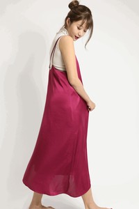洋装/连衣裙 洋装/连衣裙 缎子 日本制造