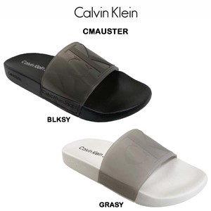Calvin Klein(カルバンクライン)シャワーサンダル ビーサン ckロゴ スリッパ メンズ CMAUSTER