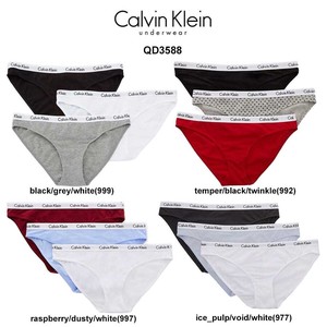 Calvin Klein(カルバンクライン)ビキニ ショーツ 3枚セット レディース インナー 下着 QD3588