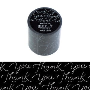 Craft Tape 45mm Thank you Thank You Sticker Gift Wrapping