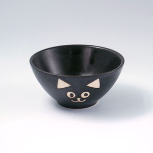 Animal Face Kids cat Mino Ware Pottery Plates Made in Japan
