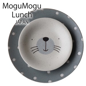 MoguMoguLunch ゴマアザラシプレートペア[美濃焼 食器]