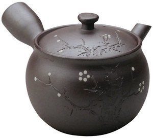 Ume Daruma Size1.5 Japanese Tea Pot Circle Made in Japan Banko Ware