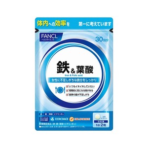 ファンケル 鉄＆葉酸 約30日分 60粒 FANCL / サプリメント