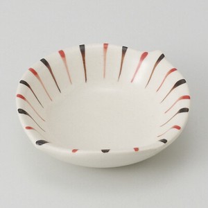 Mino ware Small Plate Red Made in Japan