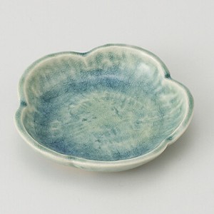 Blue Ume Mini Dish Mino Ware Plates Made in Japan