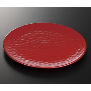 Kamakura-bori lacquerware Mino ware Main Plate Red Made in Japan