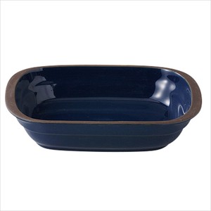 Mino ware Main Plate Cafe Navy Style Made in Japan