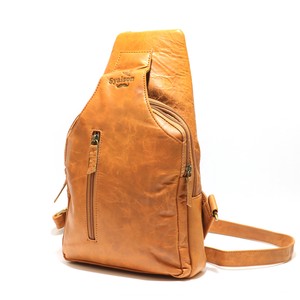 Body Bag Men's Body Bag Genuine Leather Single-shoulder Bag Damage Leather Vintage the