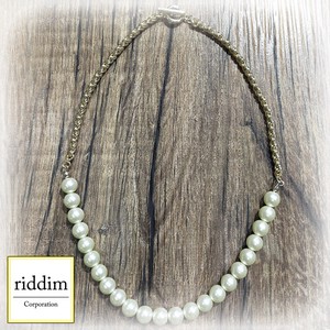 Pearls/Moon Stone Necklace/Pendant Necklace M
