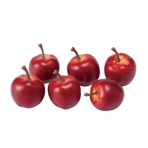 Artificial Greenery Red Apple Sale Items 12-pcs set