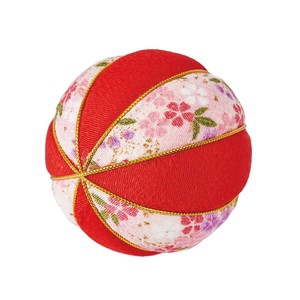 Handicraft Material Red Japanese Sundries 8cm