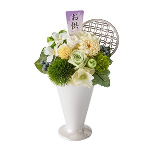 【予約販売】華紋（かもん）　グリーン　アレンジメント　フューネラル　供花
