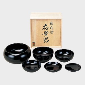 Wooden Box Yamanaka Lacquerware Made in Japan Echizen Cuisine Lacquerware Nesting