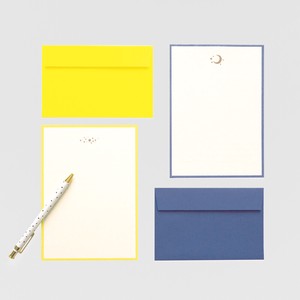 LUCIA Writing Papers & Envelope Elegance Gold Foil Stamping One Point