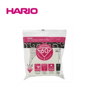 2021リニューアル『HARIO』V60ペーパーフィルター02 W 100枚袋入り VCF-02-100W+ HARIO (ハリオ）