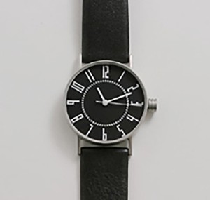 Clock/Watch Watch 37 mm Black Belt Wrist Watch Men's Ladies Made in Japan
