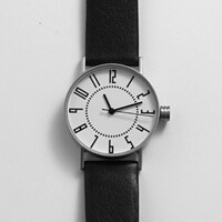 Wrist Watch Clock/Watch Watch 7mm Black Belt