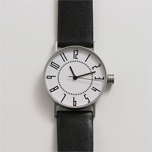 Clock/Watch Watch 30 mm Black Belt Wrist Watch Men's Ladies Made in Japan