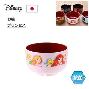 bowl Princes YAXELL Disney Antibacterial 8 7 88 Yamanaka Lacquerware