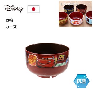 bowl Car's YAXELL Disney Antibacterial 8 7 92 Yamanaka Lacquerware