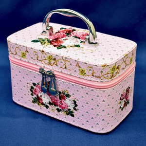 Rose Glitter Cosme Box