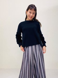 Sweater/Knitwear Patchwork Tops