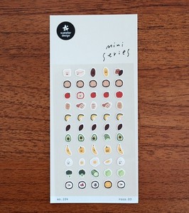 Mini Sticker food 3 Fruit