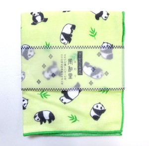 迷你毛巾 纱布 熊猫 日本制造