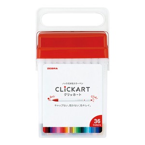 ZEBRA Gel Pen Water-based Markers Clickart 36-color sets