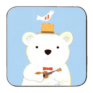 Coaster Kazuaki Yamada My Ukulele Polar Bear Music