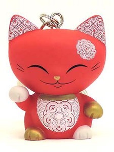 マニキャット キーホルダー フィギュア 人形 招き猫 MANICAT mlck026