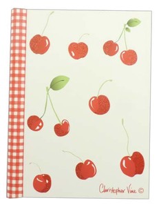 Notebook Design Cover-Notebook Cherry Rings Stationery