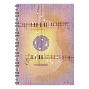 A5 Ring Notebook Kazuaki Yamada Music Stationery Stationery