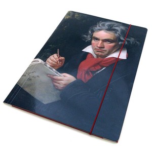 A4ポートフォリオ ベートーベン「肖像画 」 ドキュメントファイル 楽譜ケース アート イラスト 楽譜