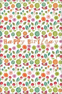 グリーティングカード 誕生日/バースデー 「花」