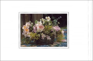 グリーティングカード 多目的 B&Bフラワーシリーズ「フラワーボウル」 花柄