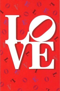 グリーティングカード バレンタイン「LOVE」