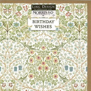 Greeting Card Flower Daisy William Morris