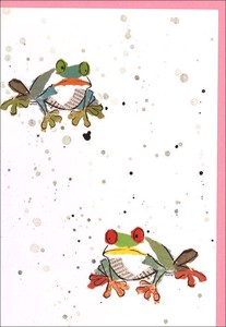 Greeting Card Frog