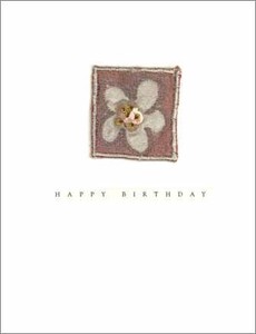 グリーティングカード 誕生日/バースデー 「花」
