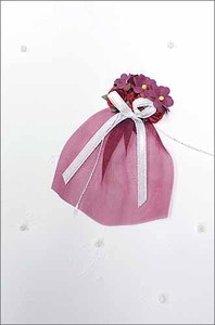 グリーティングカード 多目的 「赤い花束とリボン」 バレンタイン 母の日