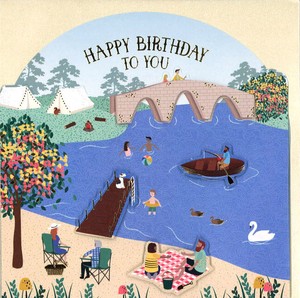 Greeting Card Birthday Birthday Play Decoration