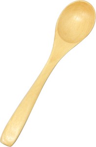 汤匙/汤勺 木制 勺子/汤匙 餐具 自然 13.7 x 3cm