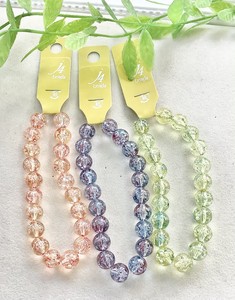 Acrylic Bubble Beads Fruit Color 10mm