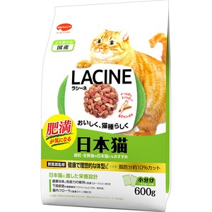 ［日本ペットフード］ラシーネ 肥満が気になる日本猫 600g