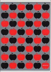 ポストカード その他 Mデザイン「りんご/APPLES 2」