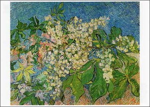 Postcard Blooming Van Gogh