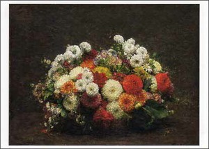 ポストカード アート トゥール「花の静物」