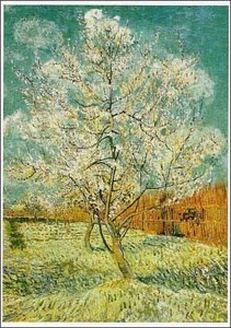 ポストカード アート ゴッホ「桃の木」
